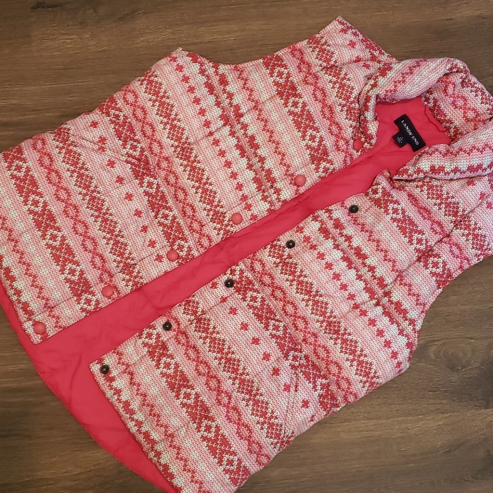 Lands End vest